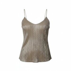 Victoria Secret Shimmering GOLD/Silver Sleeveless Top & bottoms